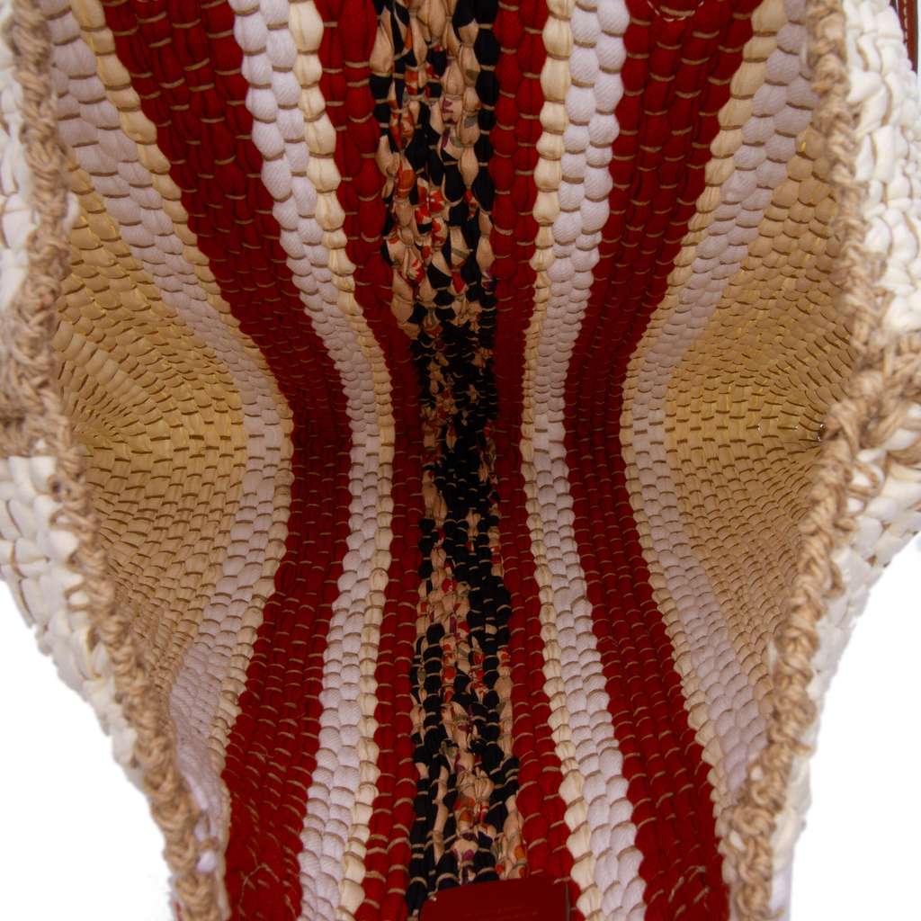 Loro Piana Crochet Wool and Silk Blossom Tote - 4