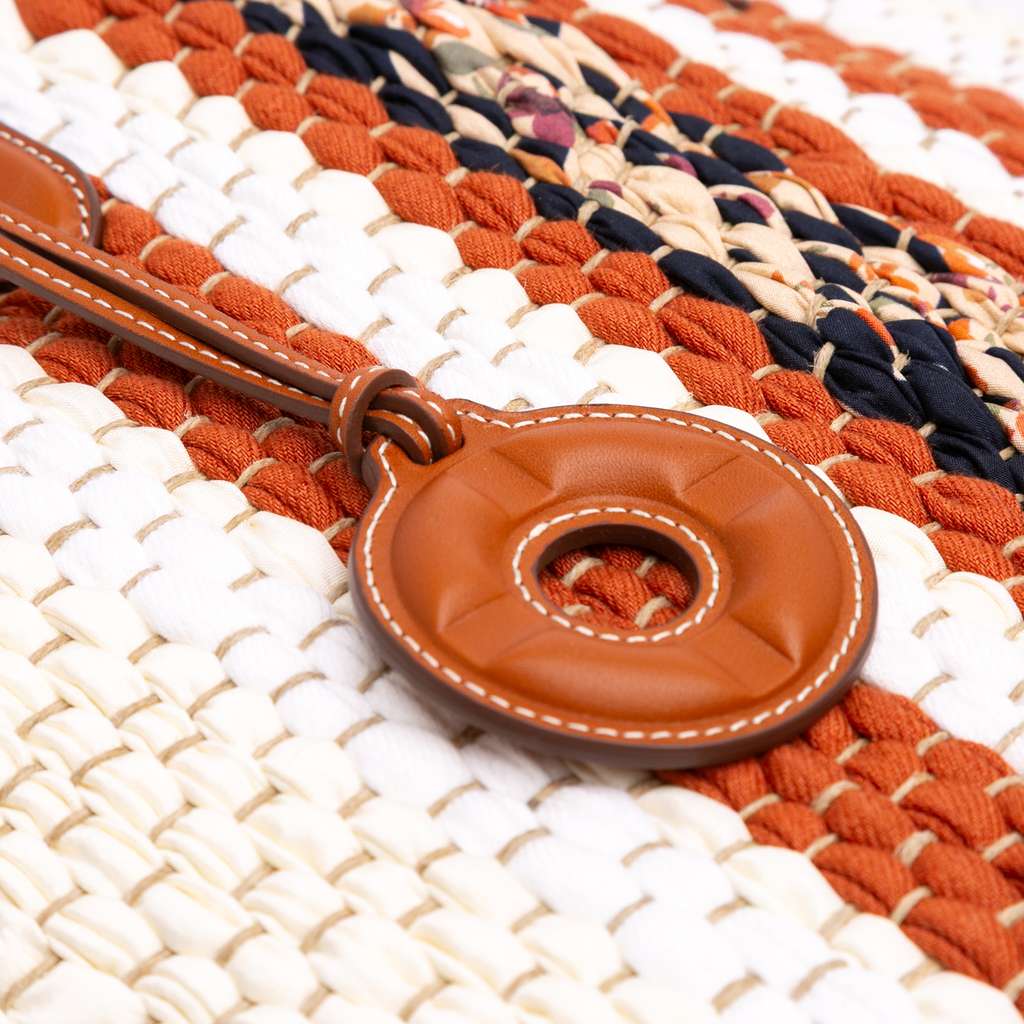 Loro Piana Crochet Wool and Silk Blossom Tote - Detail 1