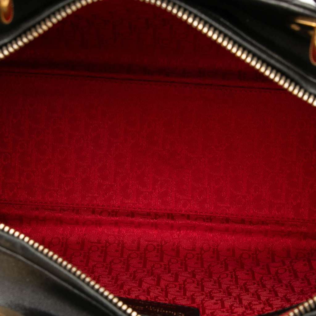 Dior Large Lambskin Cannage Lady Dior - 4