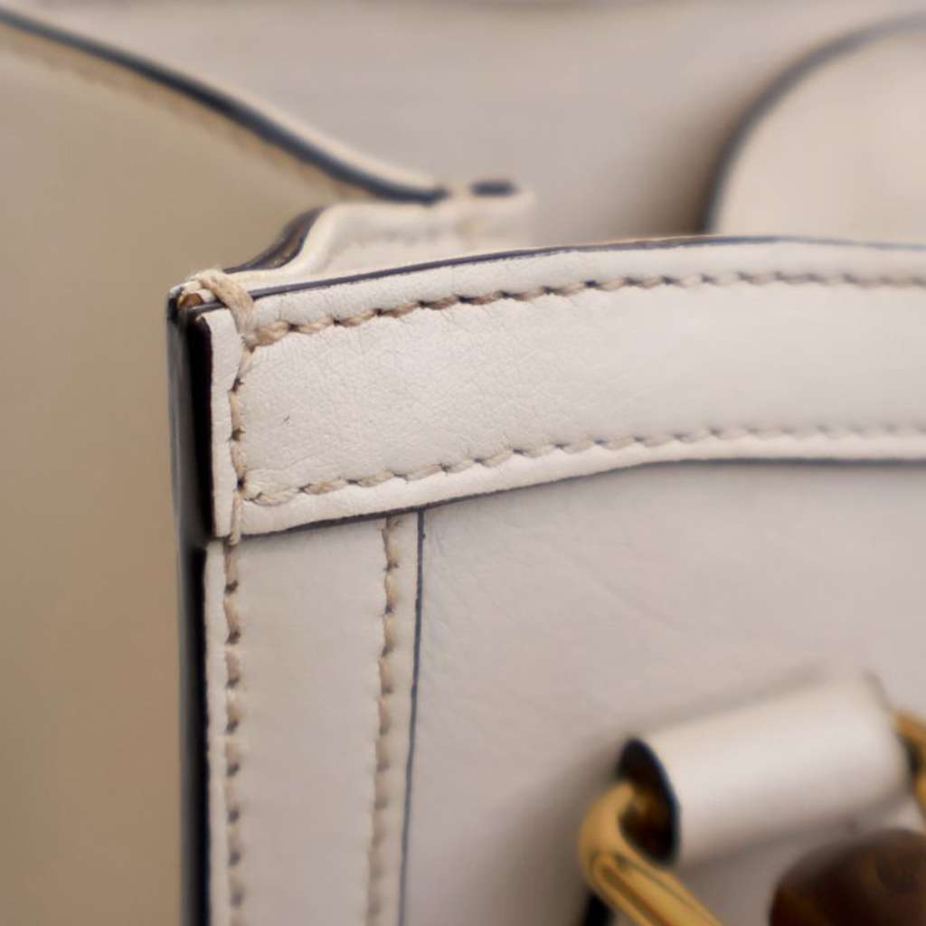 Gucci Mini Calfskin Bamboo Diana Satchel - Detail 2