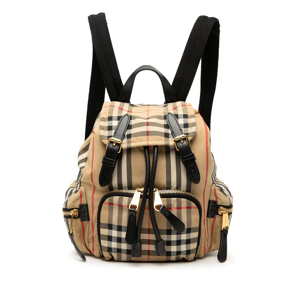 Burberry House Check Canvas Backpack