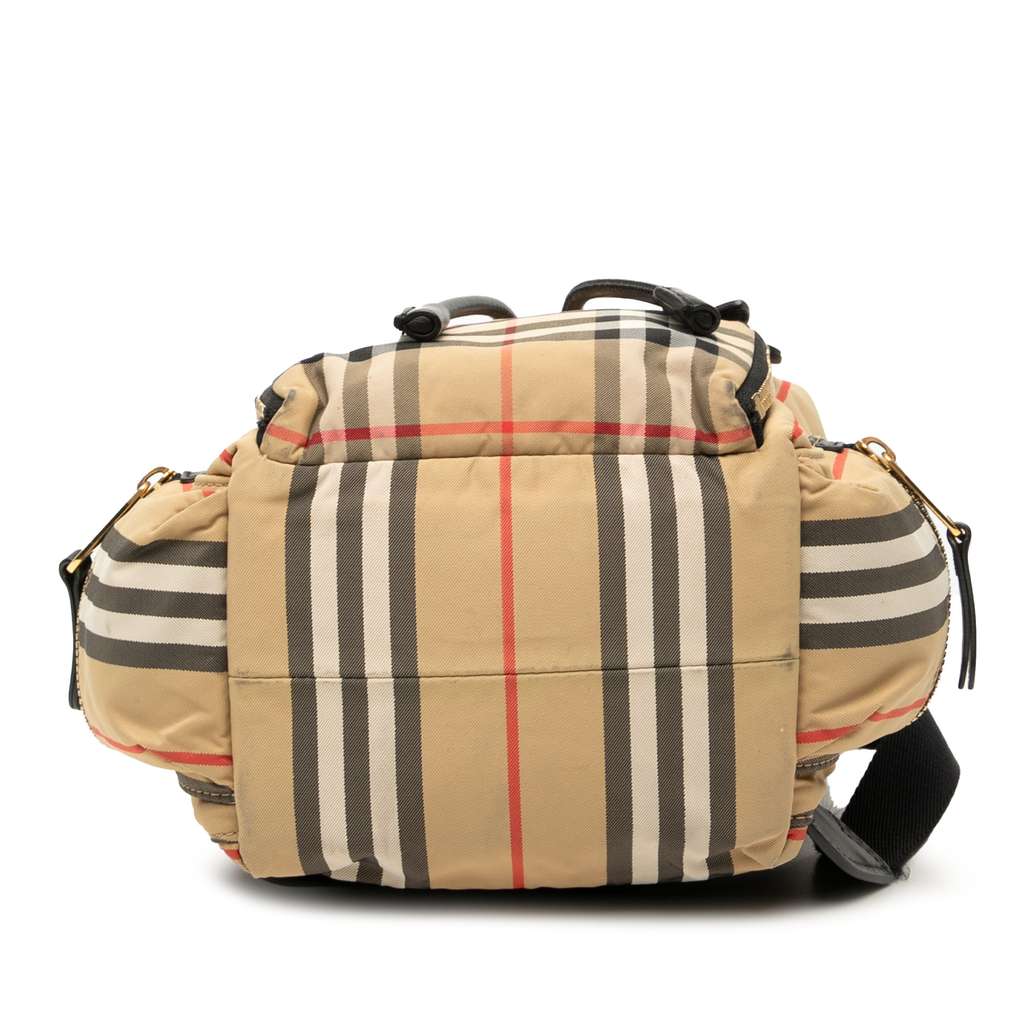 Burberry House Check Canvas Backpack - Image 6