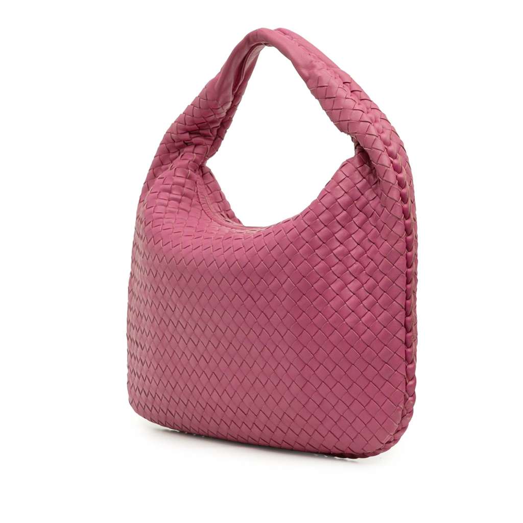 Bottega Veneta Small Nappa Intrecciato Veneta Hobo - Back view