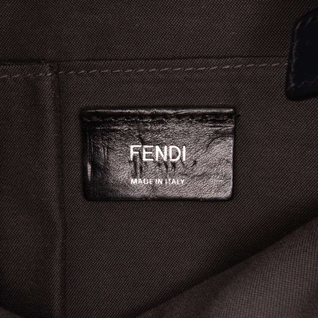 Fendi Zucca Coated Canvas Crossbody - Side view