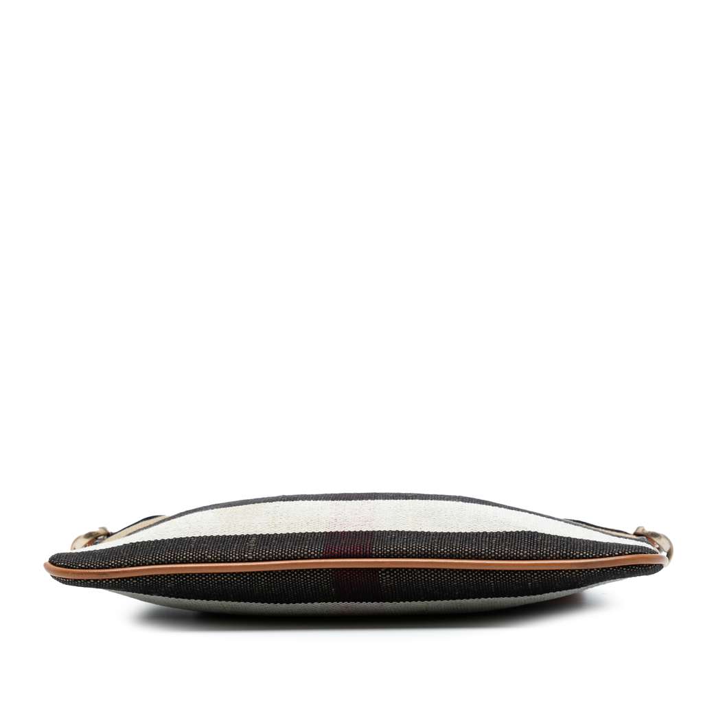 Burberry Mega Check Canvas Peyton Crossbody - Image 6