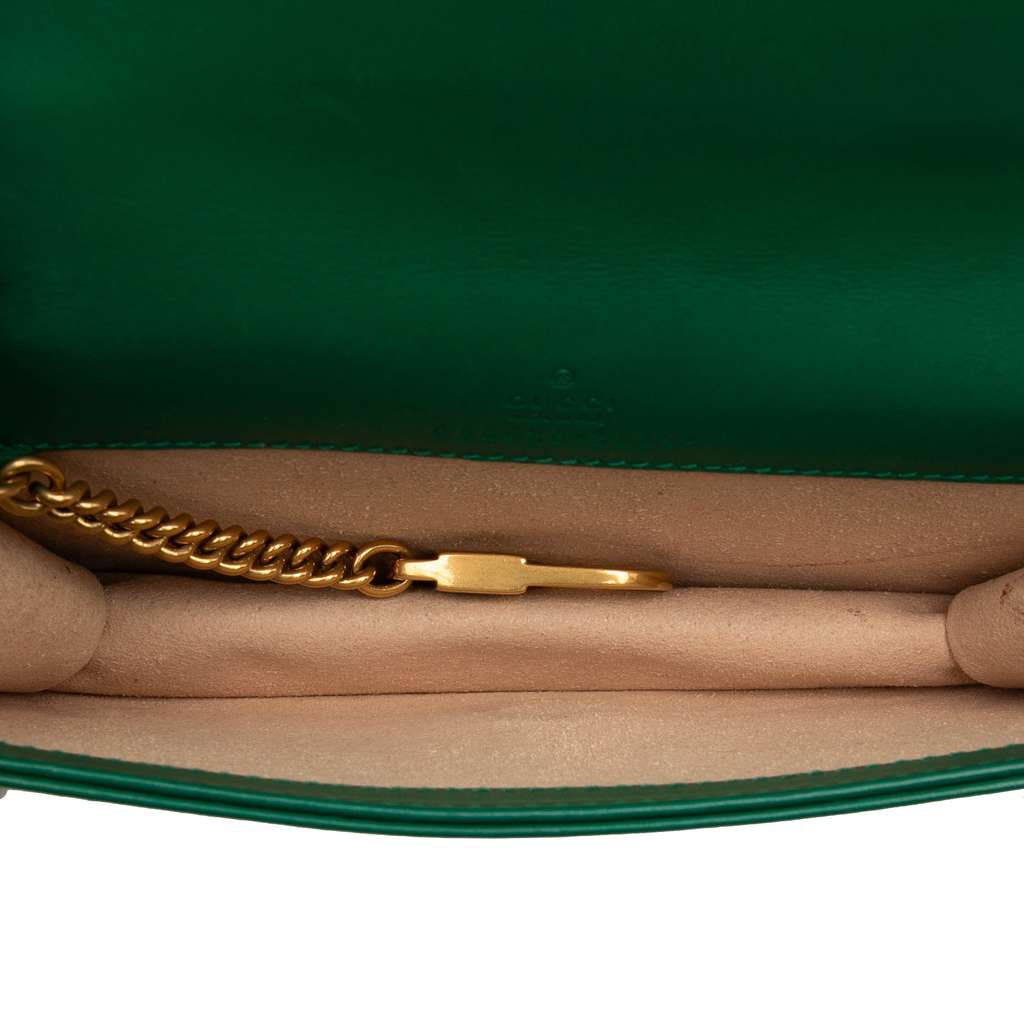 Gucci Mini GG Marmont Matelasse Leather Wallet On Chain - 4