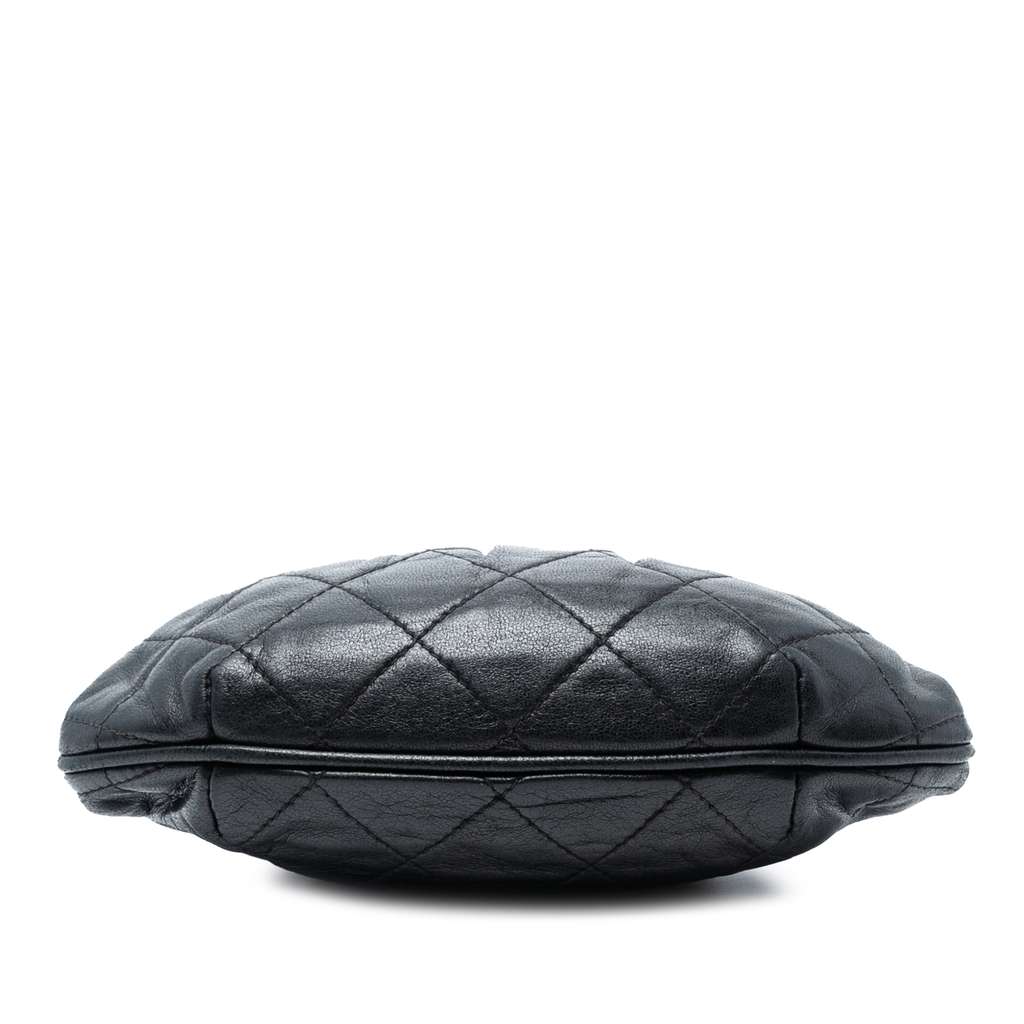 Chanel Quilted Lambskin Frame Bijoux Chain Kiss Lock Belt Bag - Image 6