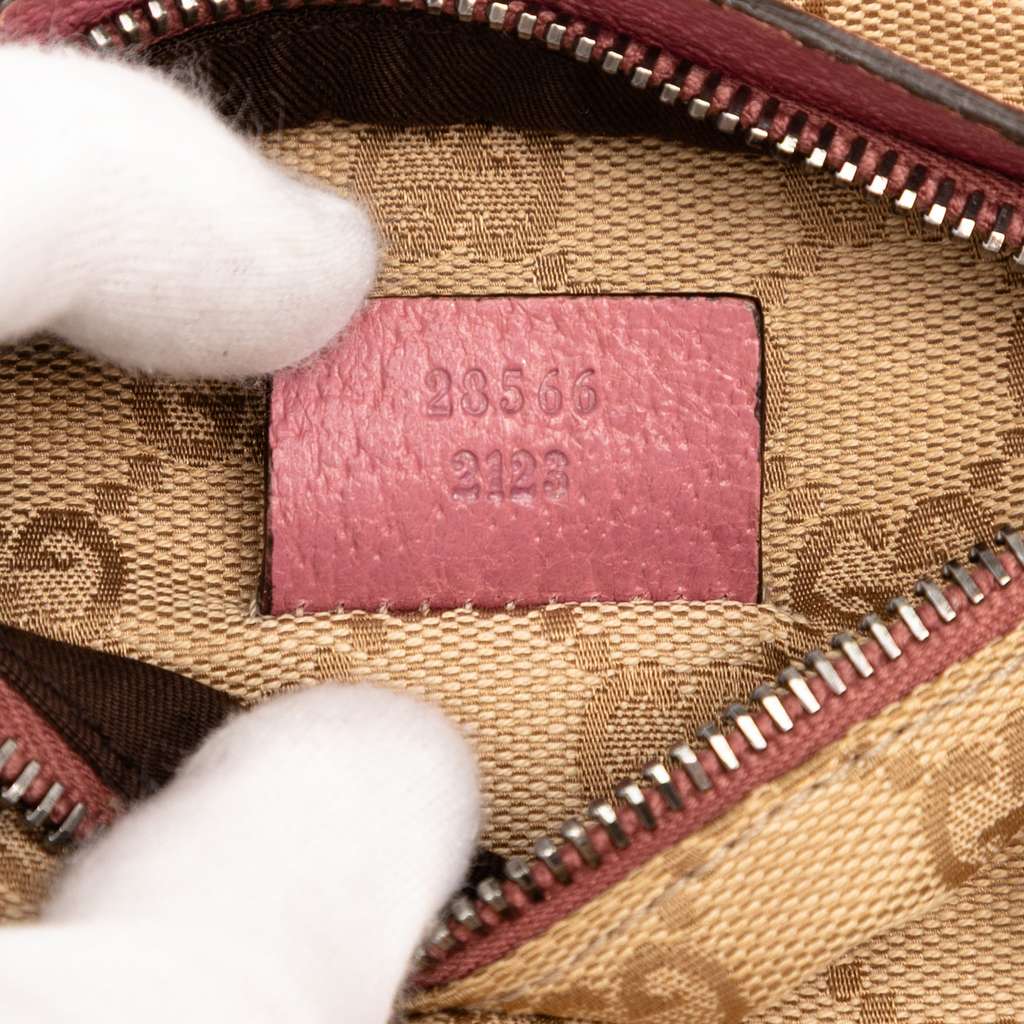 Gucci GG Canvas Web Double Pocket Belt Bag - Detail 1