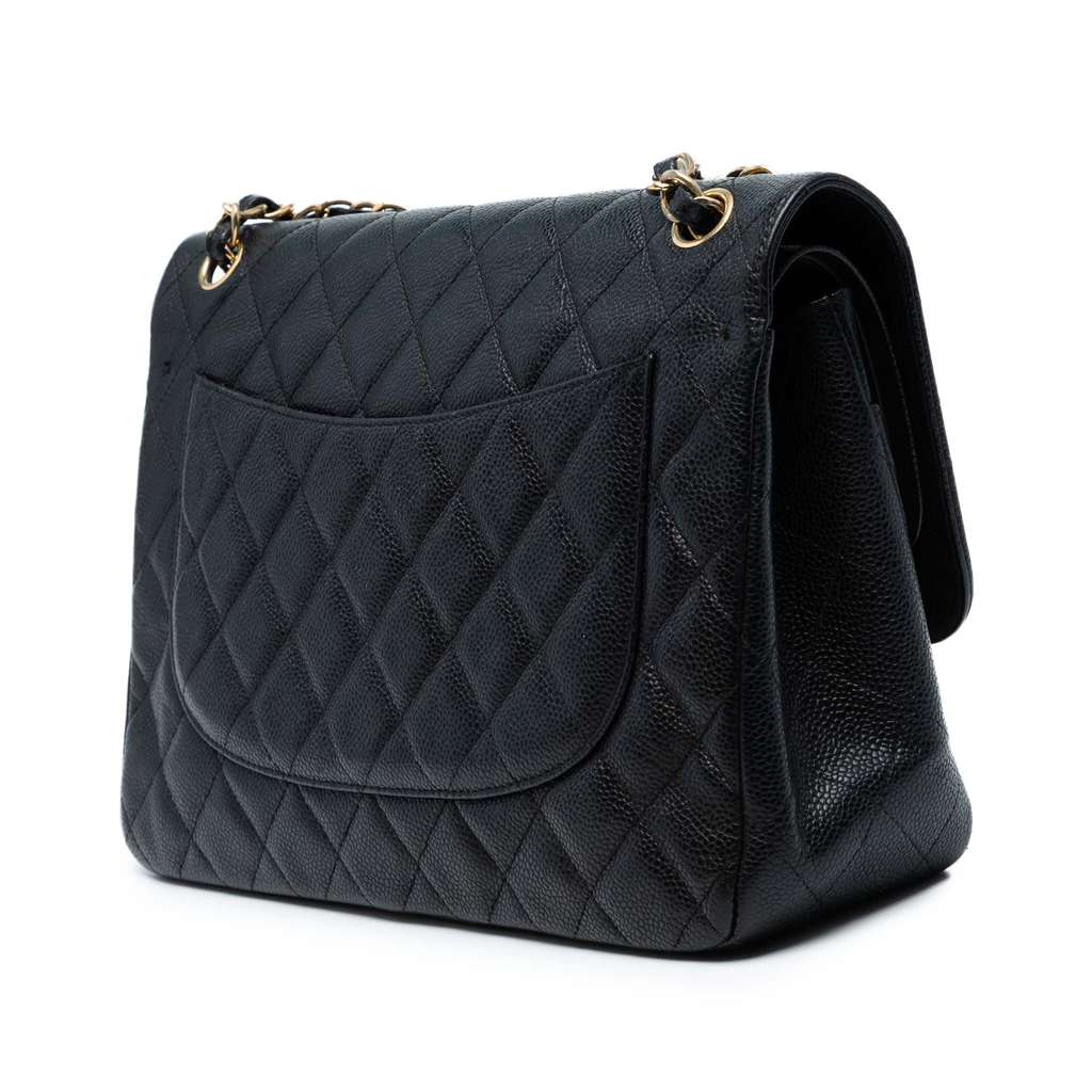 Chanel Jumbo Classic Caviar Double Flap - 2
