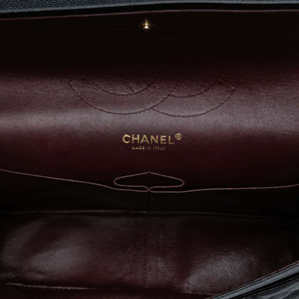 Chanel Jumbo Classic Caviar Double Flap - 4