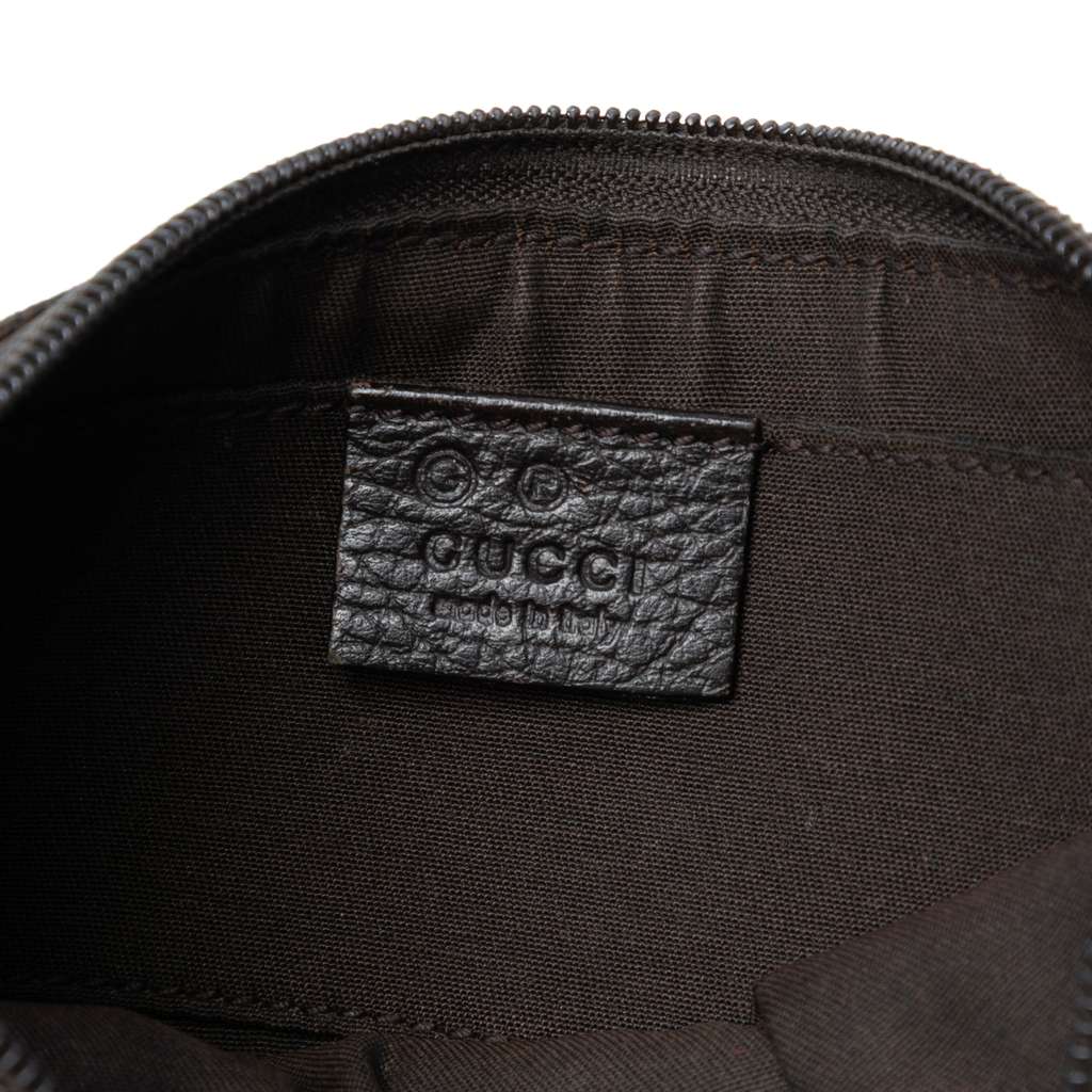 Gucci Studded GG Canvas Chain Shoulder Bag - Side view