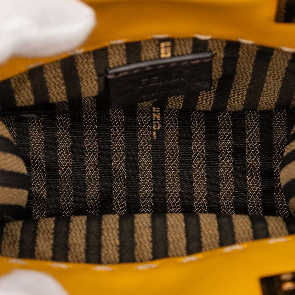 Fendi Mini Leather Sunshine Shopper Tote - 4