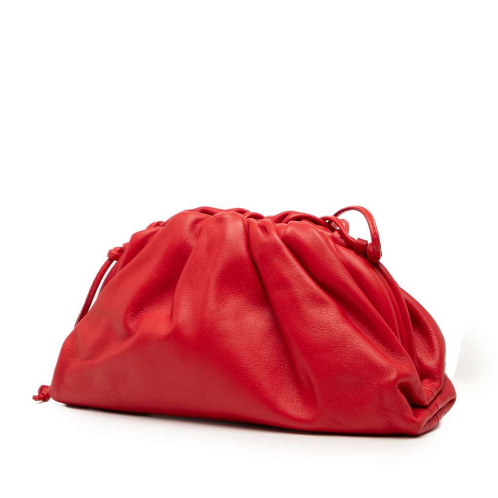 Bottega Veneta Lambskin The Mini Pouch Crossbody - Back view