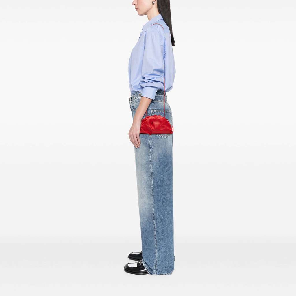 Bottega Veneta Lambskin The Mini Pouch Crossbody - Detail 2