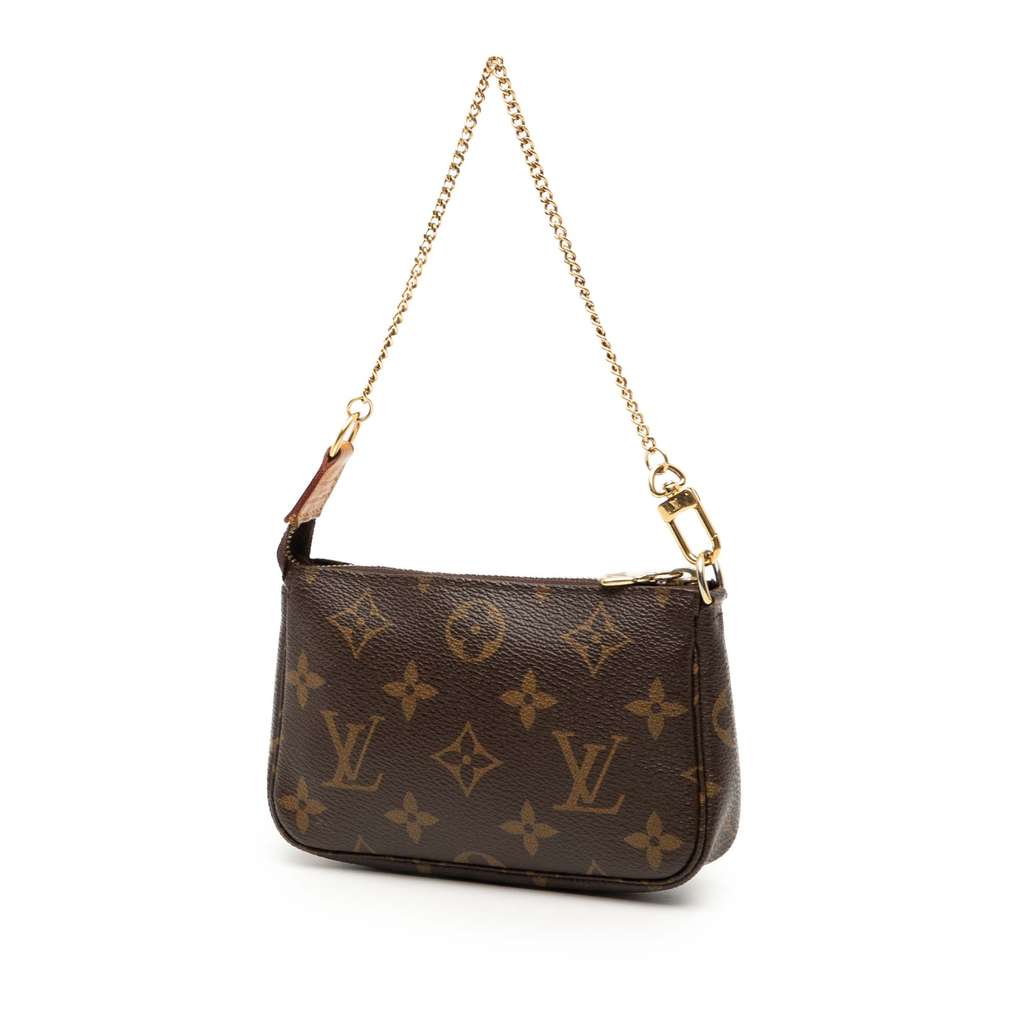 Louis Vuitton Monogram Mini Pochette Accessoires - Back view