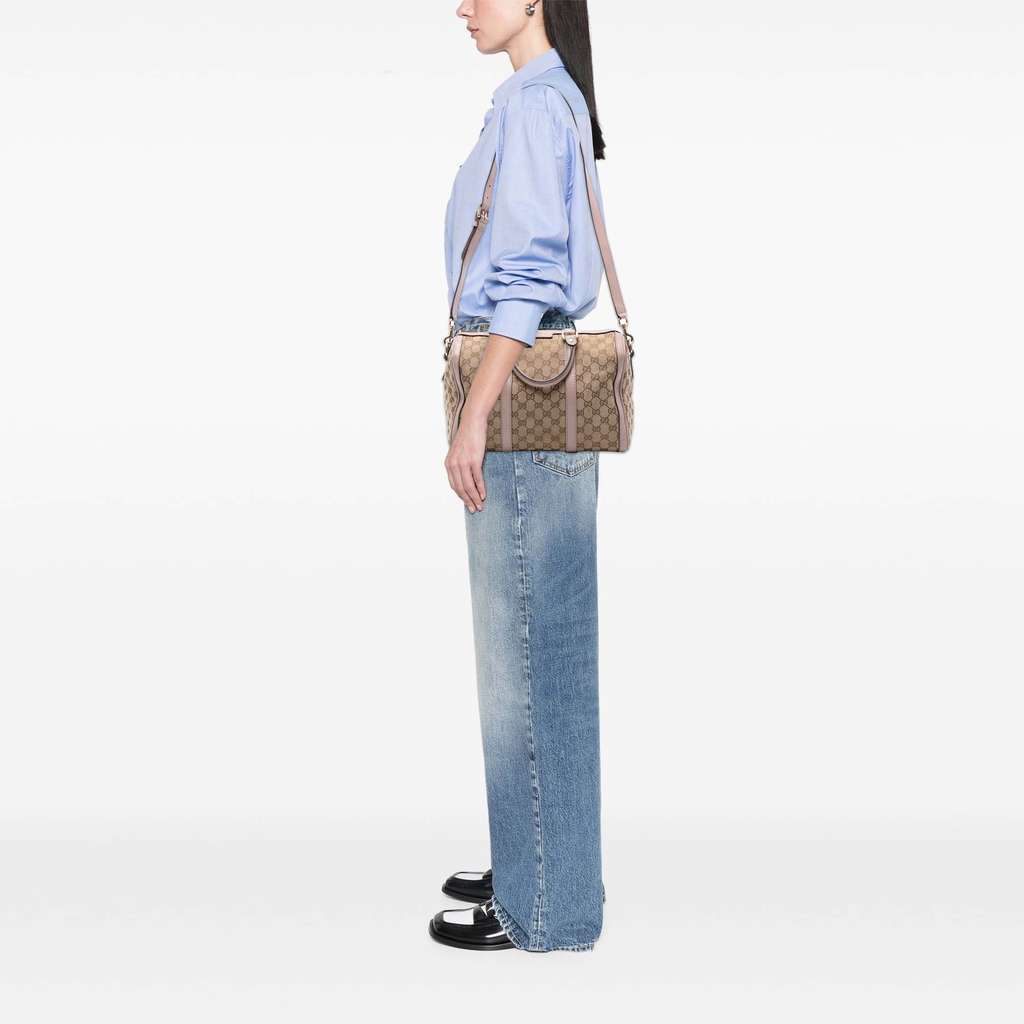 Gucci Medium GG Canvas Joy Boston Bag - Detail 2