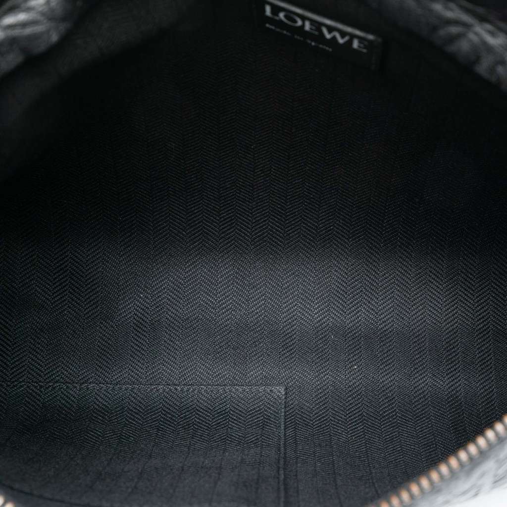 Loewe Embossed Leather Anagram Repeat T Clutch - 4