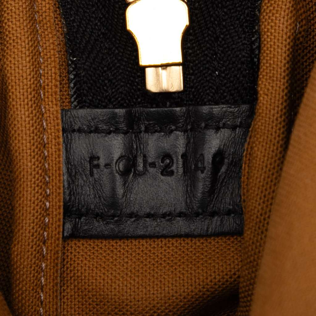 Celine Triomphe Coated Canvas Vertical Crossbody - Side view