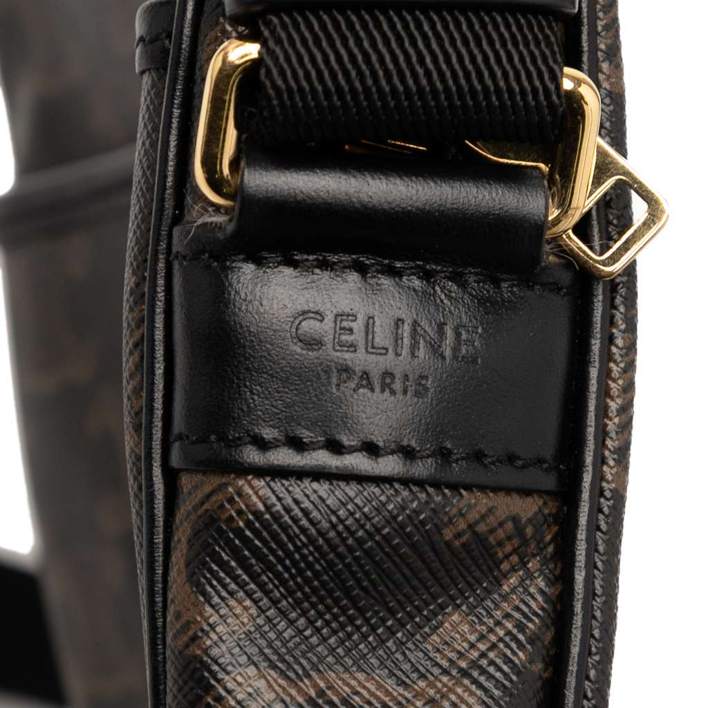 Celine Triomphe Coated Canvas Vertical Crossbody - Detail 2
