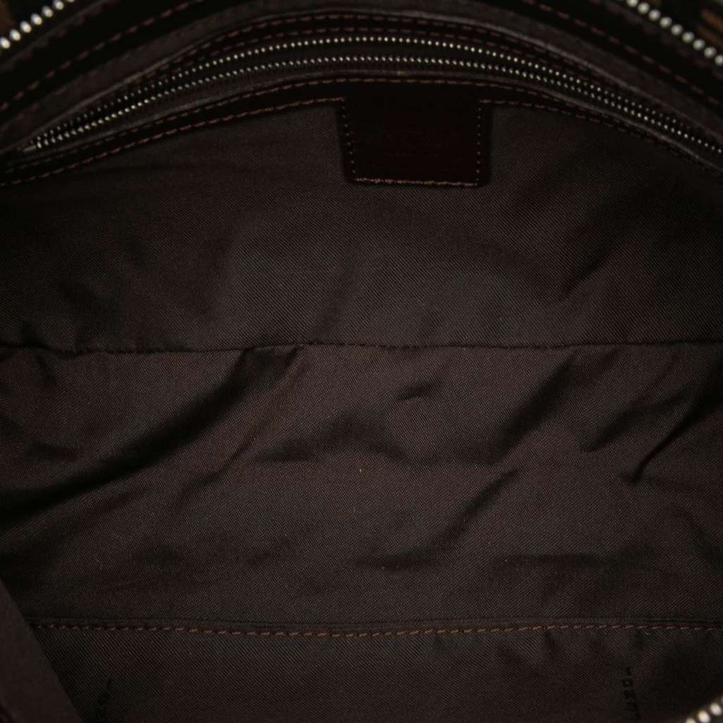 Fendi Zucca Canvas Shoulder Bag - 4