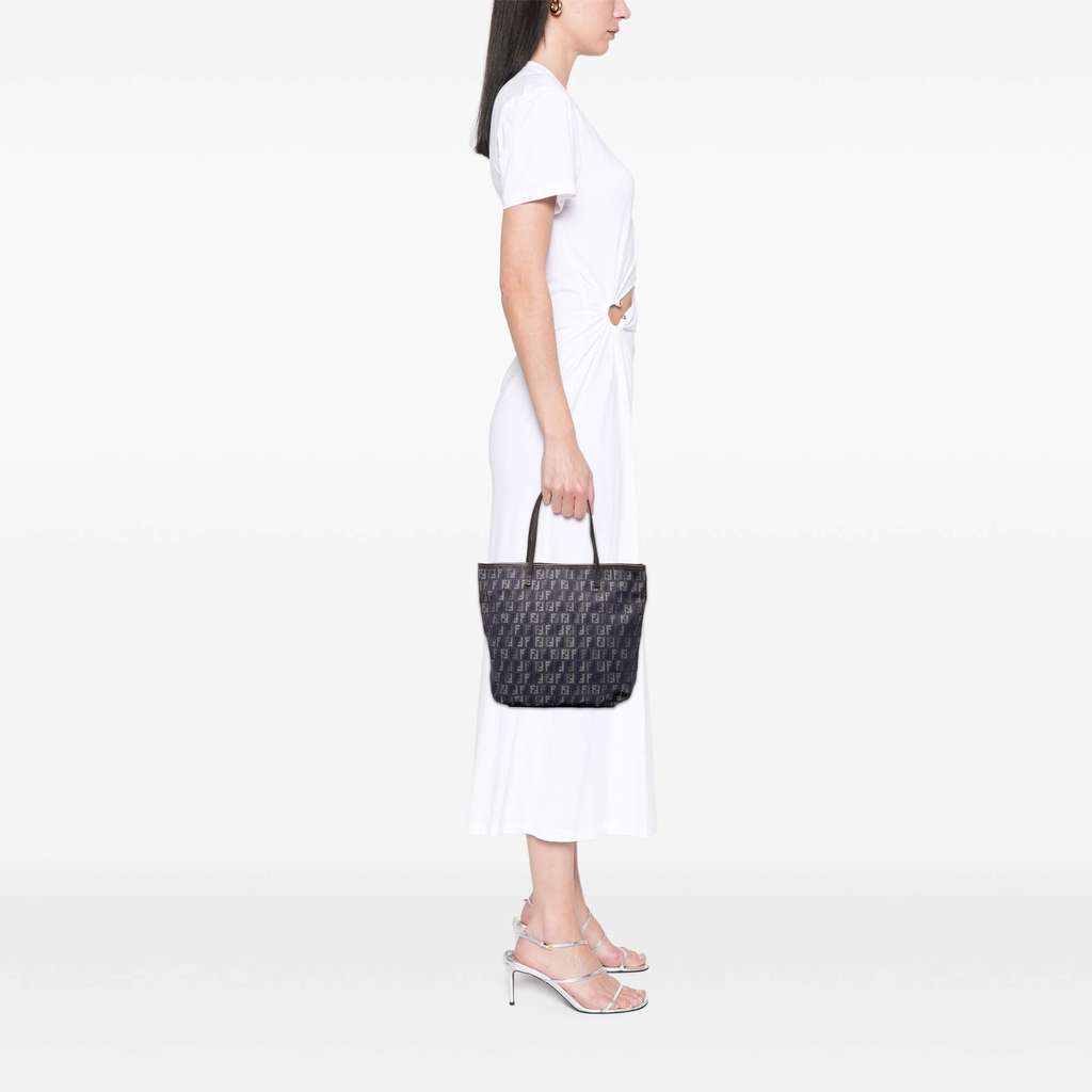 Fendi Zucchino Denim Tote - Detail 2
