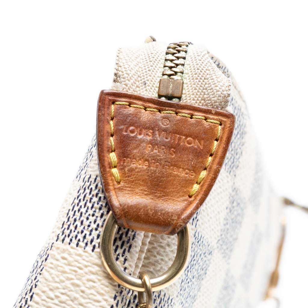 Louis Vuitton Damier Azur Mini Pochette Accessoires - Side view