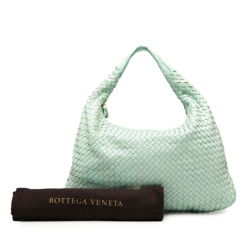 Bottega Veneta Medium Nappa Intrecciato Veneta Hobo - Image 10