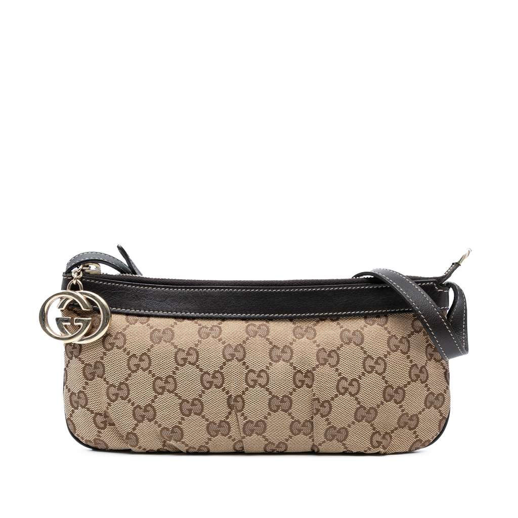 Gucci GG Canvas Interlocking G Shoulder Bag
