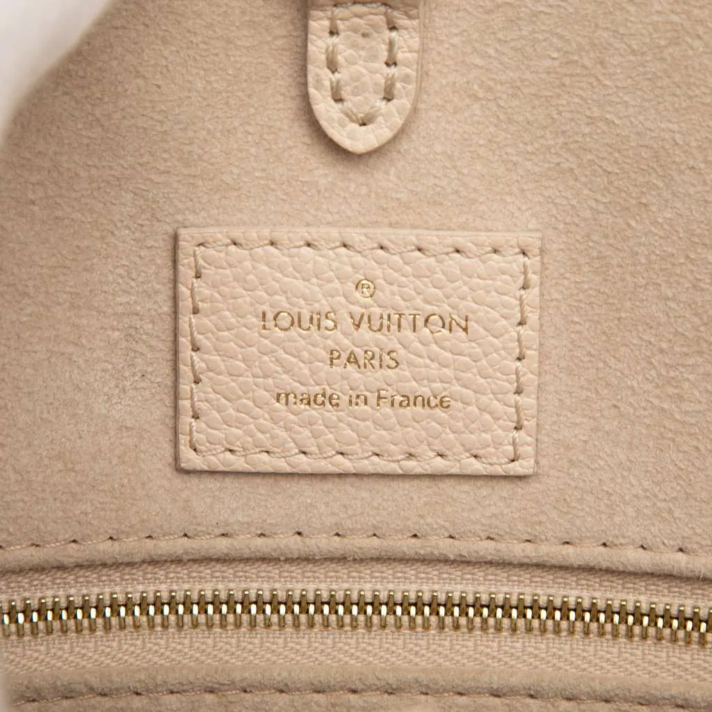 Louis Vuitton Monogram Empreinte Spring In The City Onthego MM Brown Leather Very good - Box View