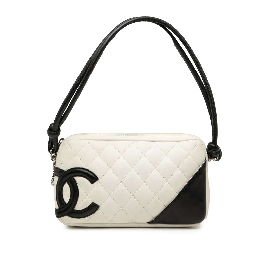 Chanel Lambskin Cambon Ligne Pochette