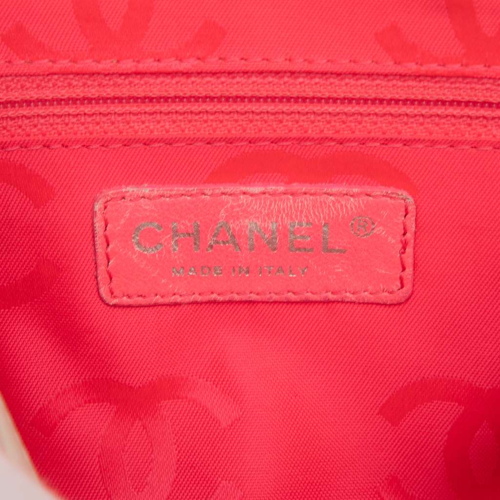 Chanel Lambskin Cambon Ligne Pochette - Side view