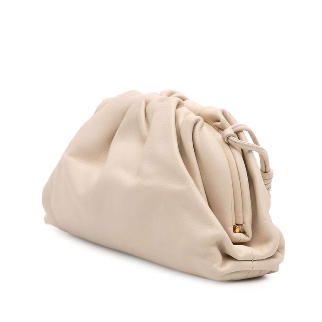 Bottega Veneta Lambskin The Mini Pouch Crossbody - Back view