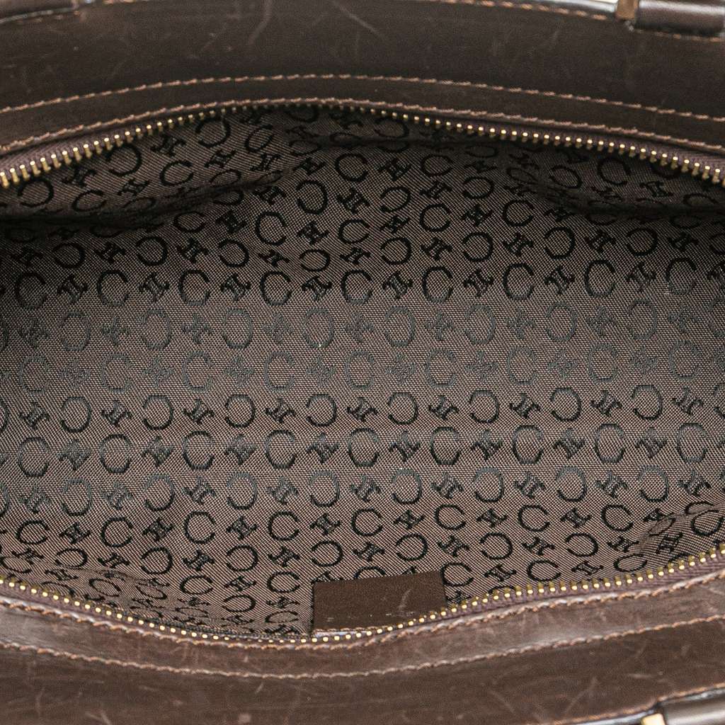Celine C Macadam Canvas Handbag - 4