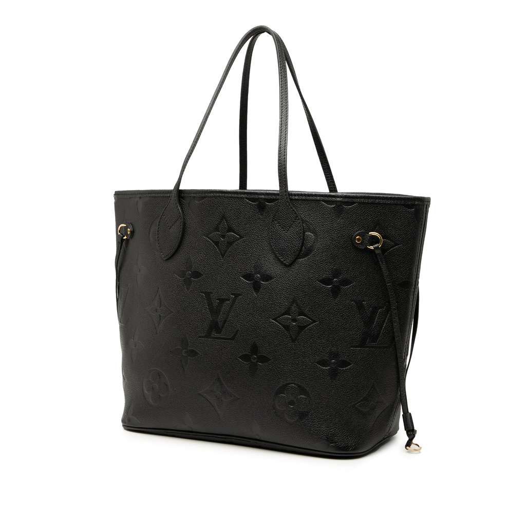 Louis Vuitton Monogram Giant Empreinte Neverfull MM - Back view