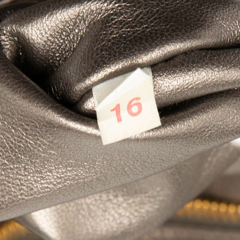 Prada Cervo Lux Lace Print Bauletto Handbag - Detail 2