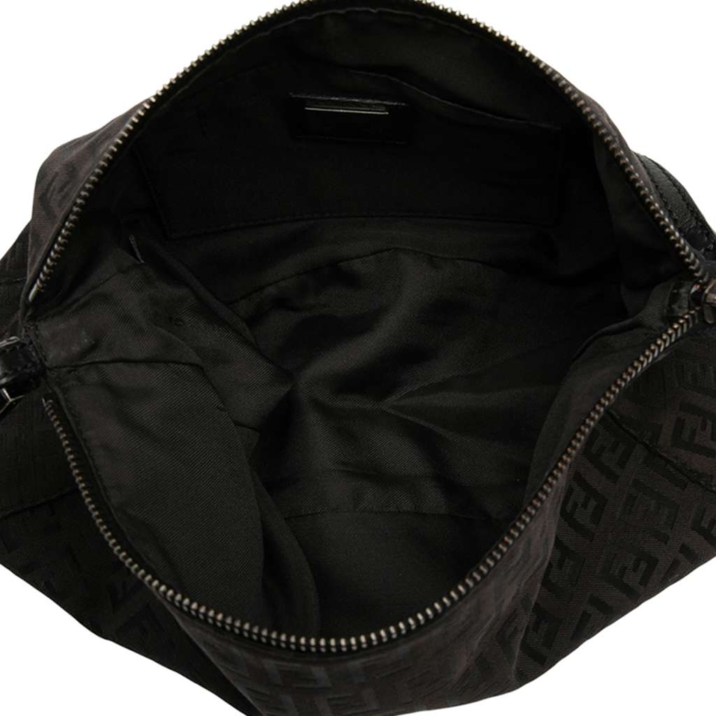 Fendi Zucchino Canvas Shoulder Bag - 4