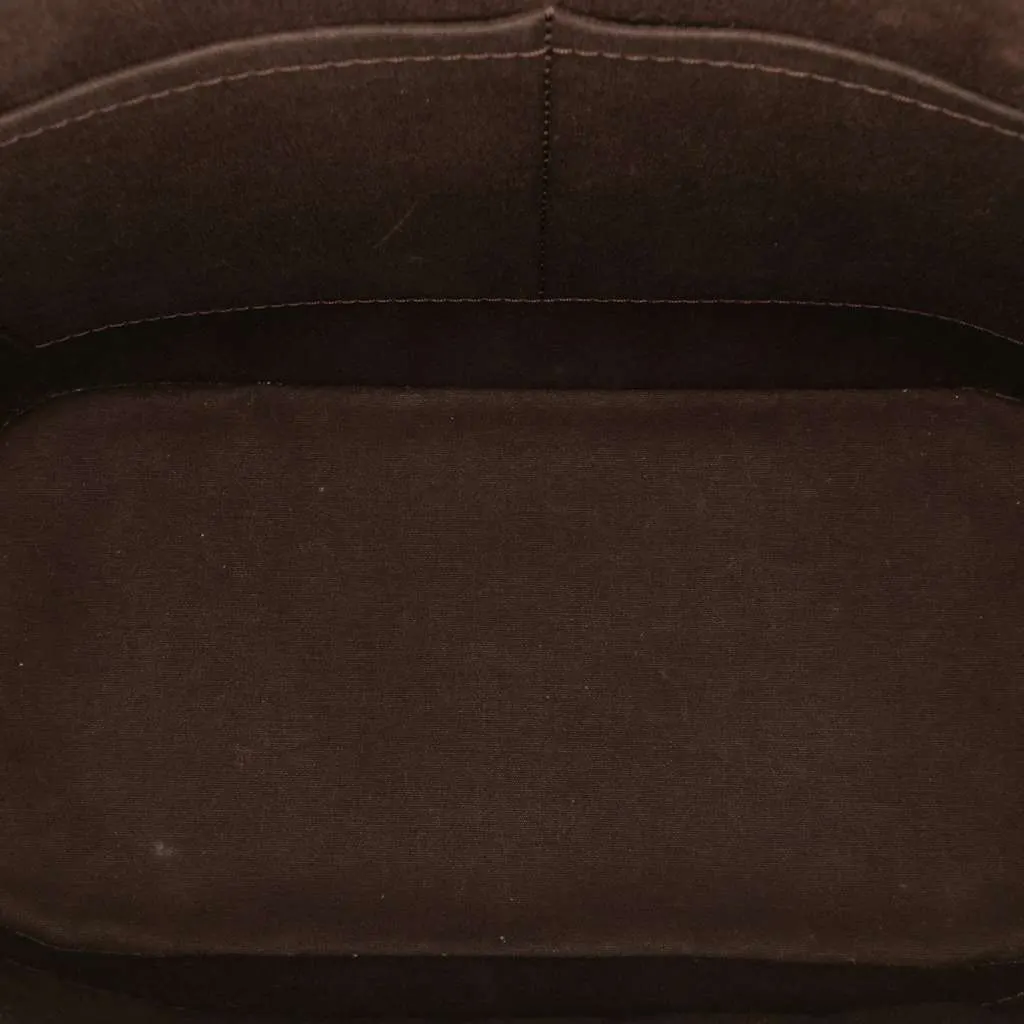 Louis Vuitton Monogram Vernis Montebello MM Purple Leather Good - Model View
