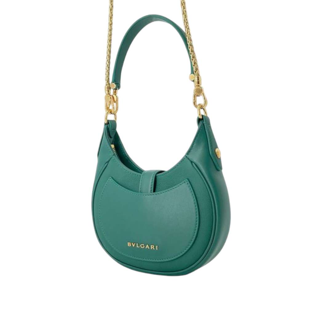 Bvlgari Small Leather Serpenti Ellipse Satchel - 2