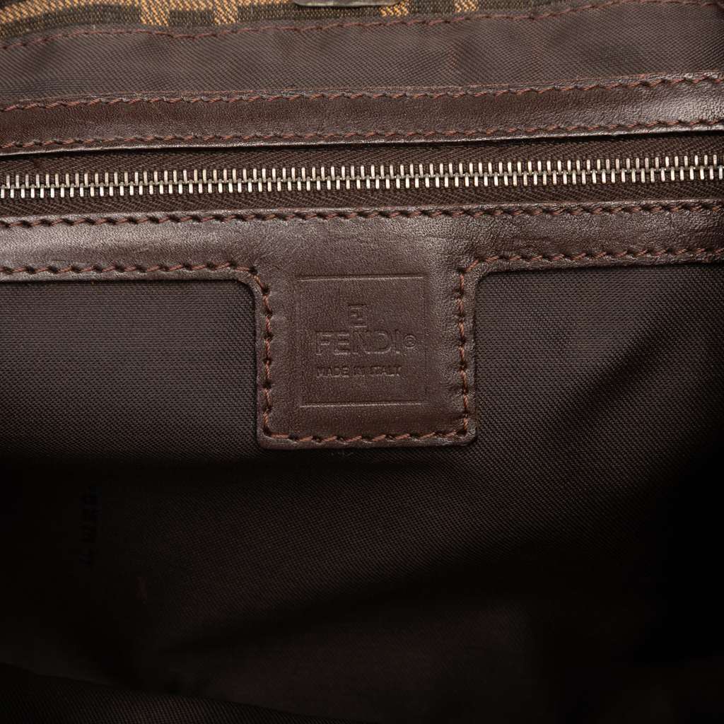 Fendi Small Zucca Canvas Twins Tote - 5