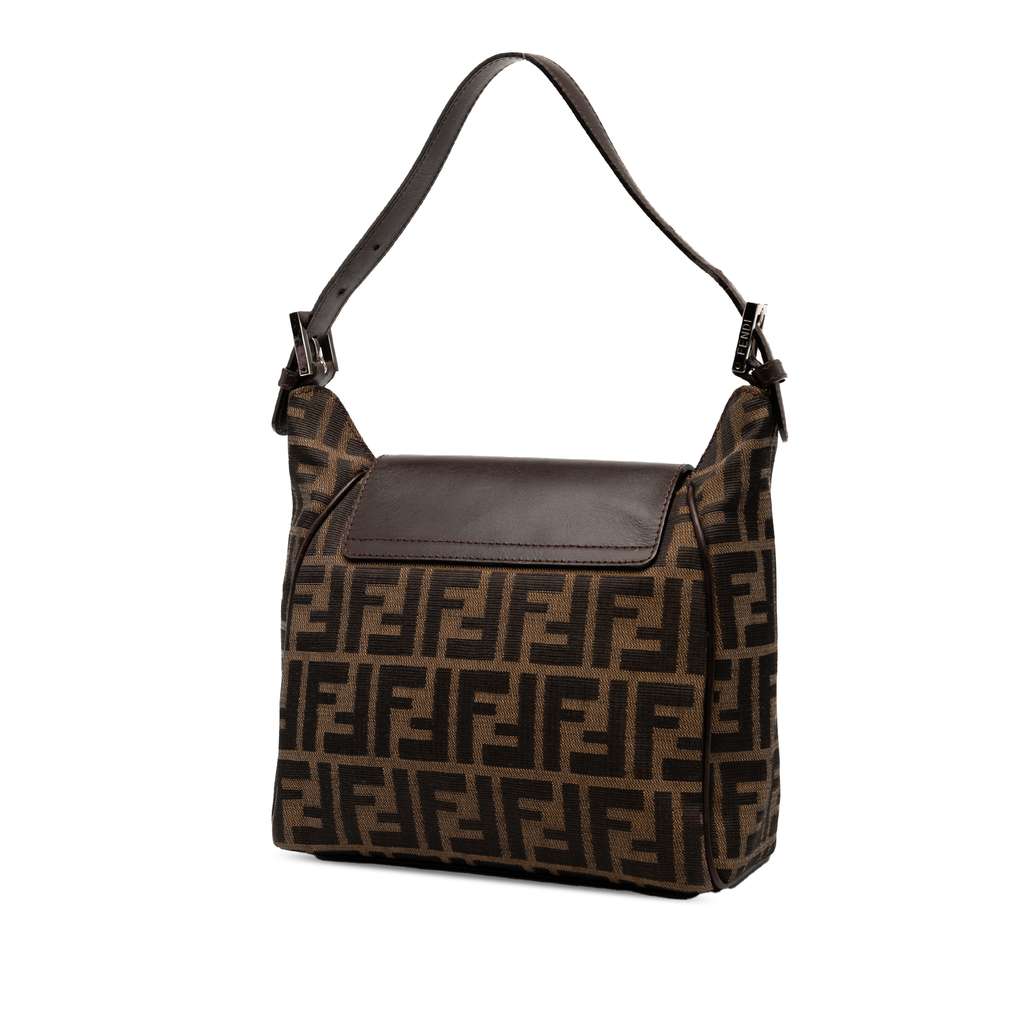 Fendi Zucca Canvas Shoulder Bag - 2