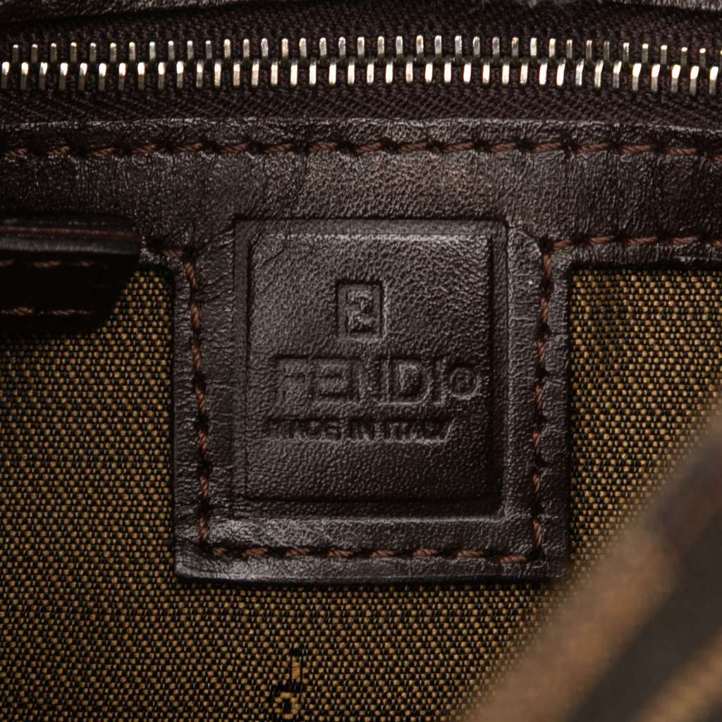Fendi Zucca Canvas Shoulder Bag - 5