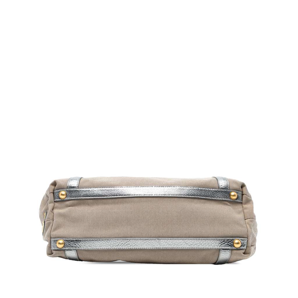 Prada Canvas Canapa Logo Tote - 3