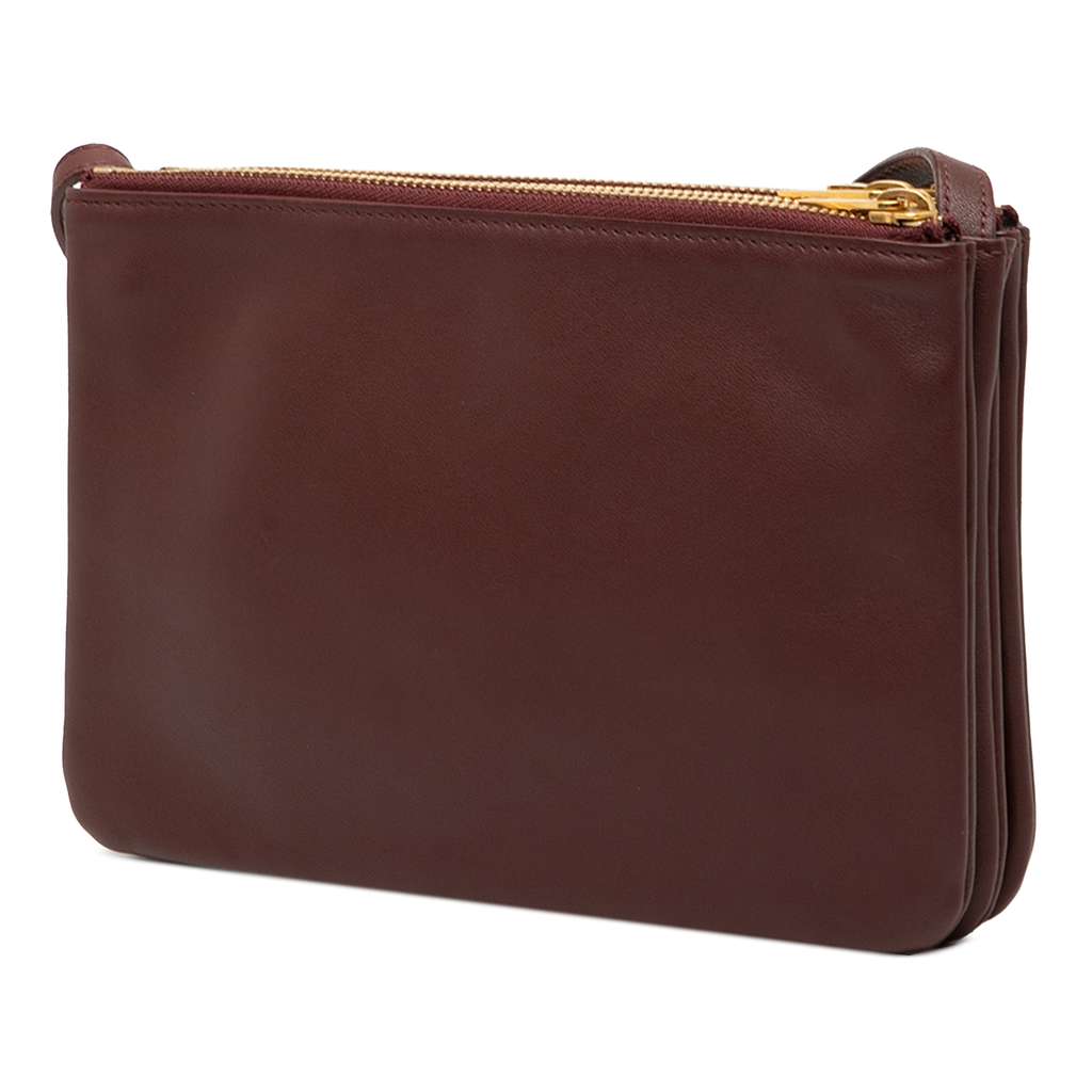 Celine Small Lambskin Trio Crossbody - 2