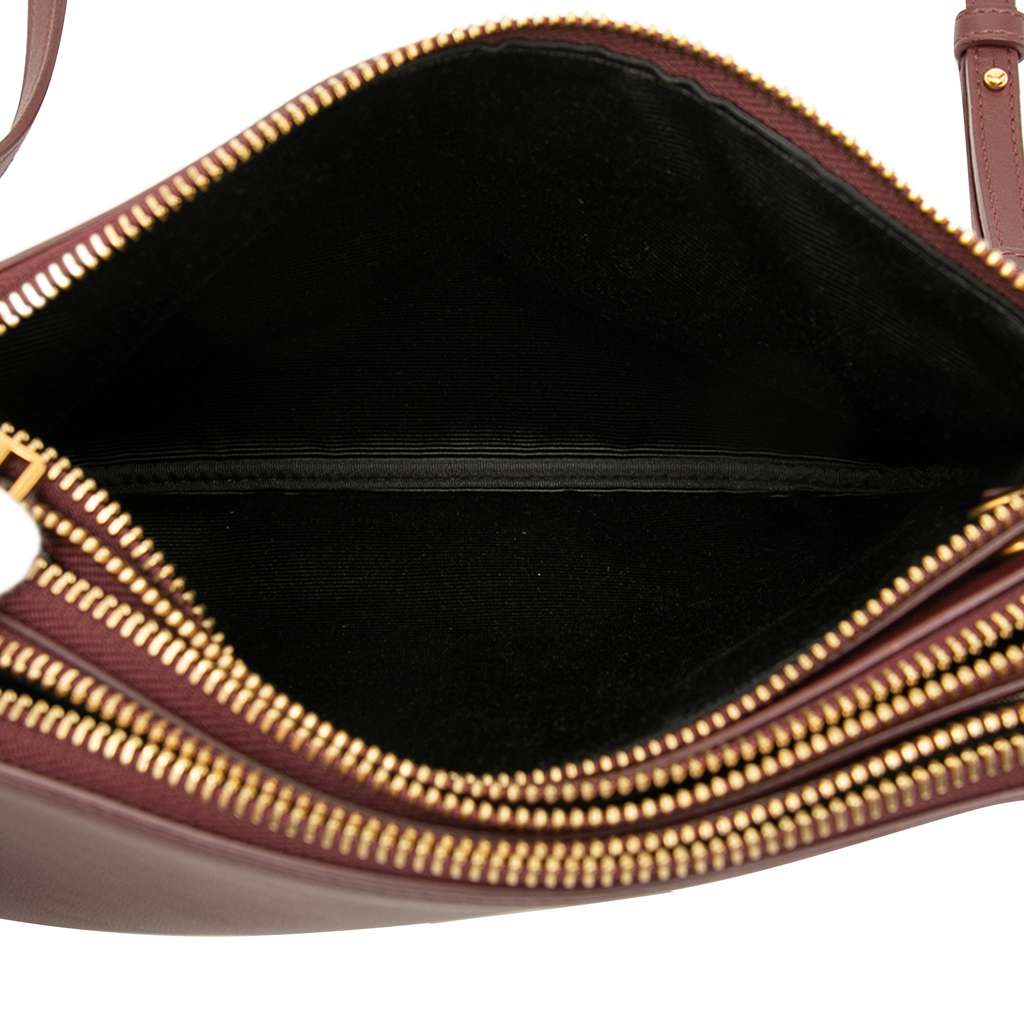 Celine Small Lambskin Trio Crossbody - 4