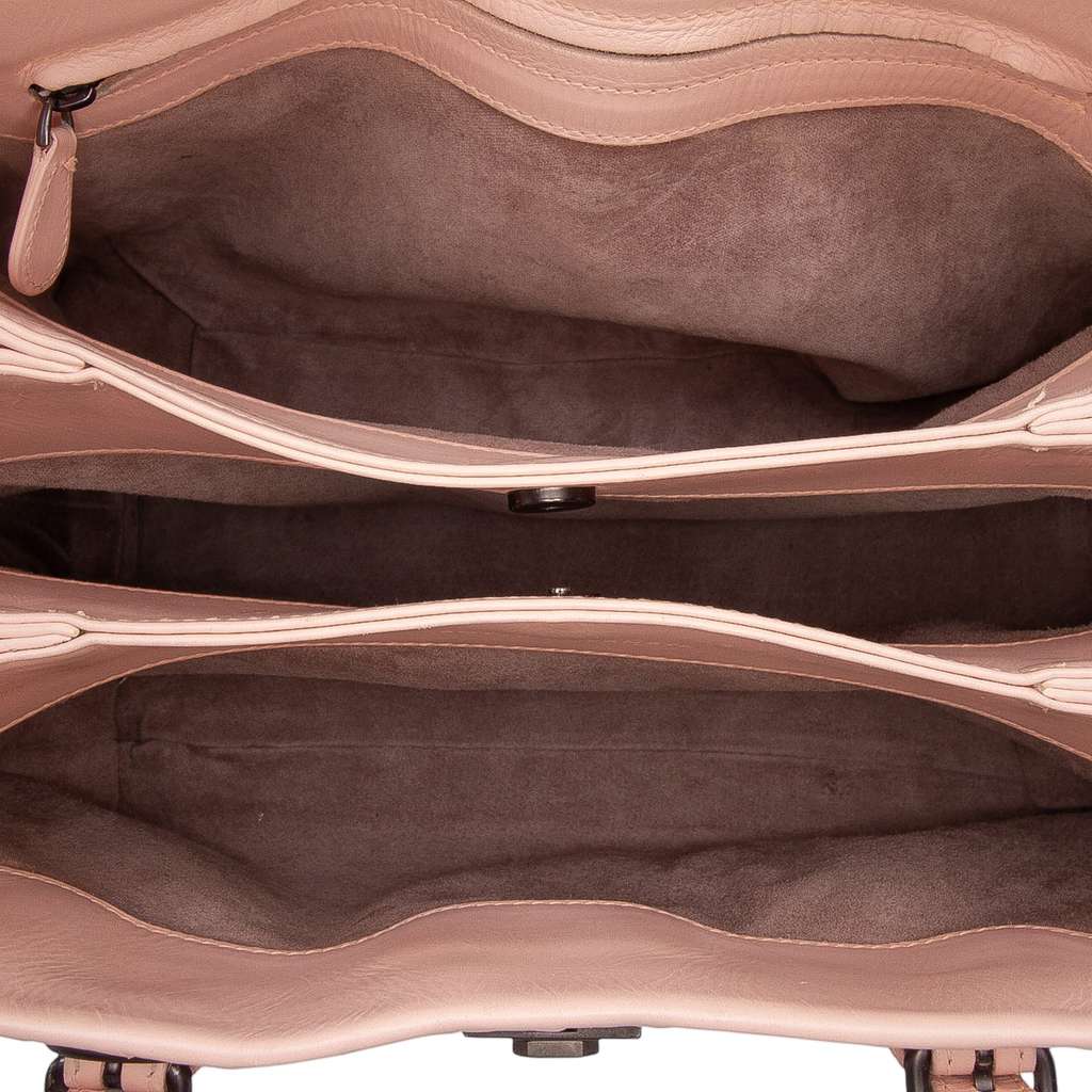 Bottega Veneta Small Nappa Intrecciato Roma Satchel - 4