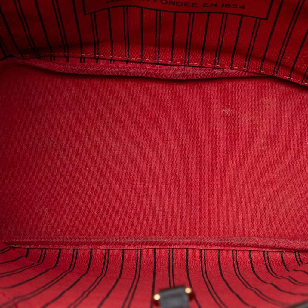 Louis Vuitton Damier Ebene Neverfull Patches MM - 4