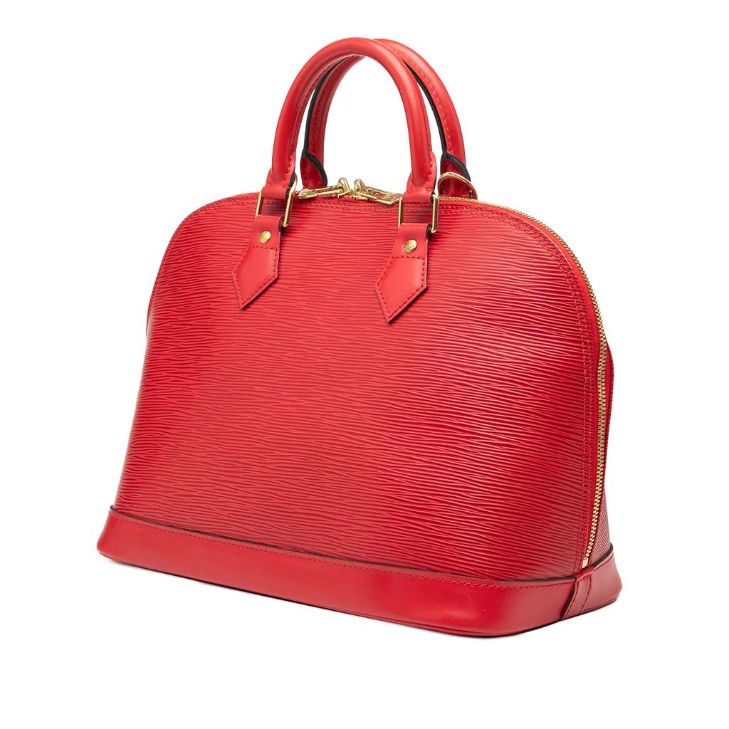 Louis Vuitton Epi Alma PM - Back view