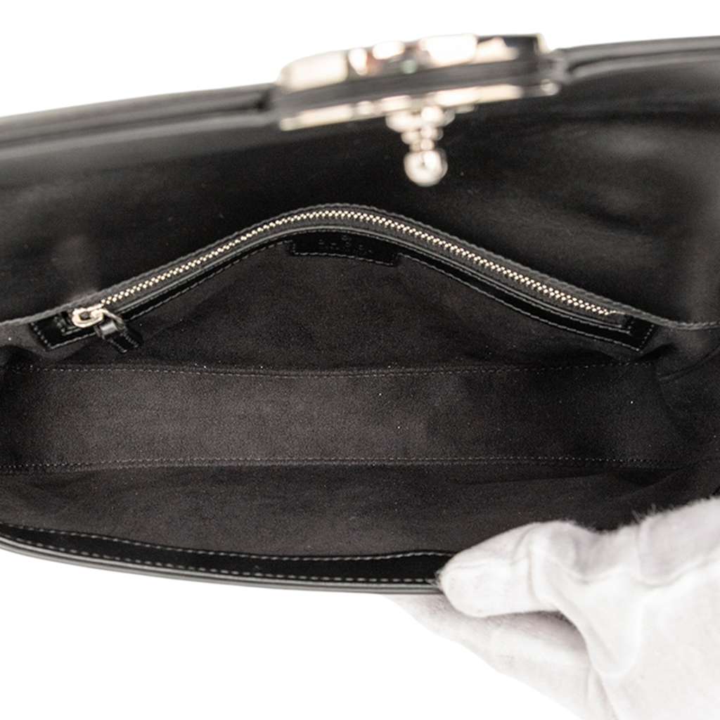 Gucci Small Leather Petite GG Satchel - 4