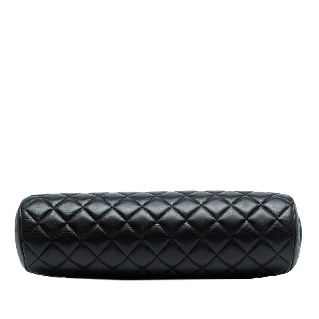 Chanel Quilted Lambskin Frame Clutch - Image 6