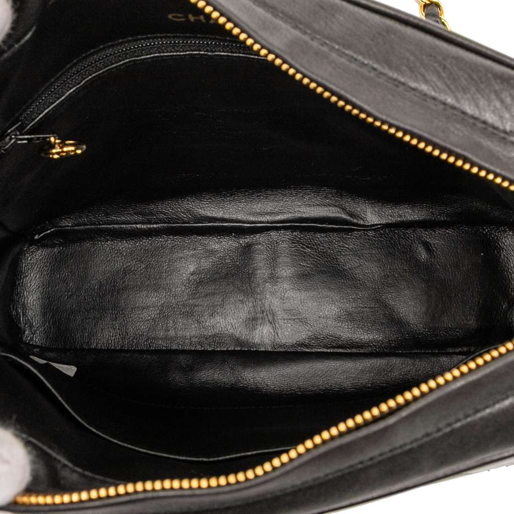 Chanel Small CC Quilted Lambskin Tassel Flap Camera Bag - 4